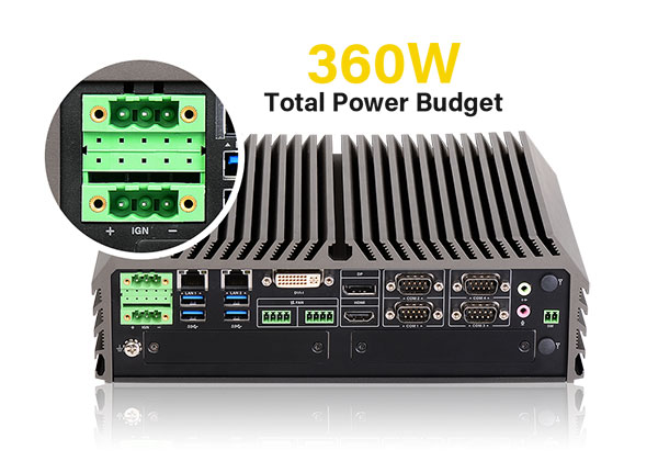 360W Power Budget